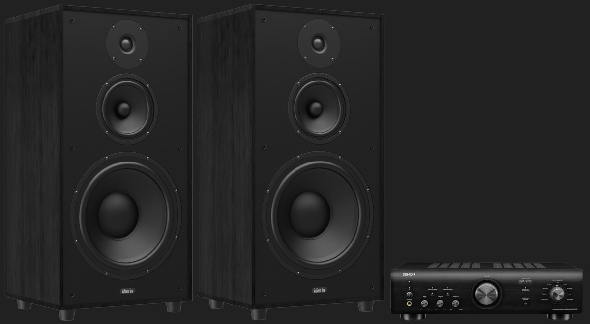 Pachet PROMO Indiana Line Utah 5 + Denon PMA-600NE