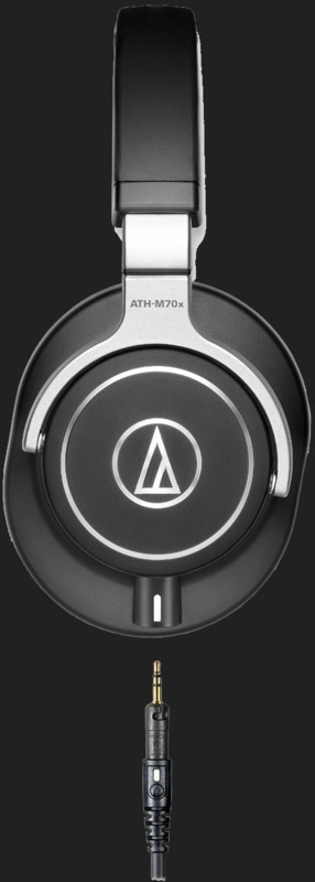 Audio-Technica ATH-M70x ブラック ATH-M70x｜ヘッドホン：ワイヤードヘッドホン｜オーディオテクニカ