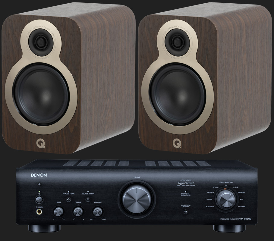 Pachet PROMO Q Acoustics 3030C + Denon PMA-600NE