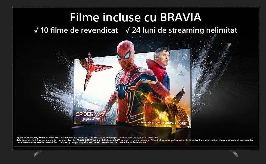  TV OLED Sony - XR-55A80L + EXTRA 10% REDUCERE