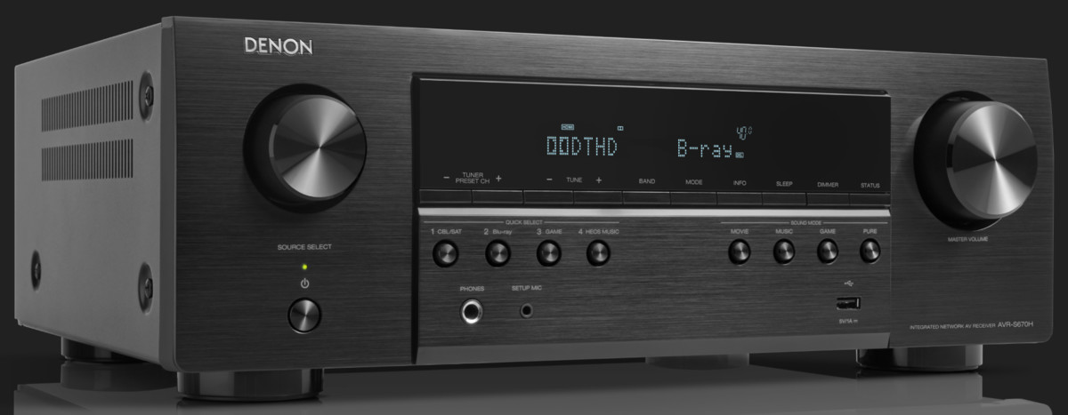 Receiver Denon AVR-S670H