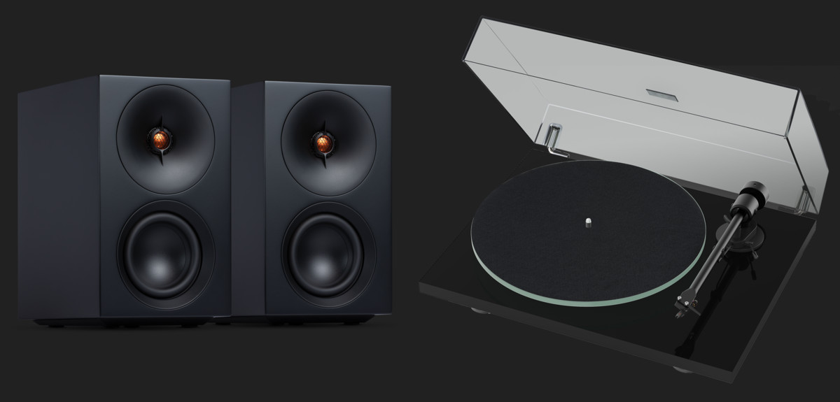 Pickup ProJect T1 EVO Phono (OM10) + Cambridge Audio L/R S
