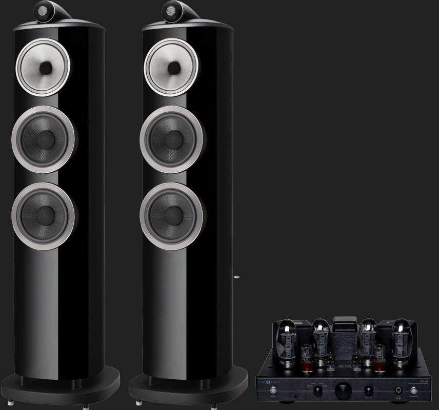 Pachet PROMO Bowers & Wilkins 804 D4 + Cary SLI-100