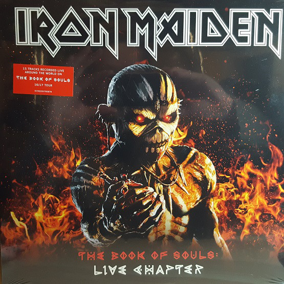 VINIL WARNER MUSIC Iron Maiden - The Book Of The Souls: Live Chapter