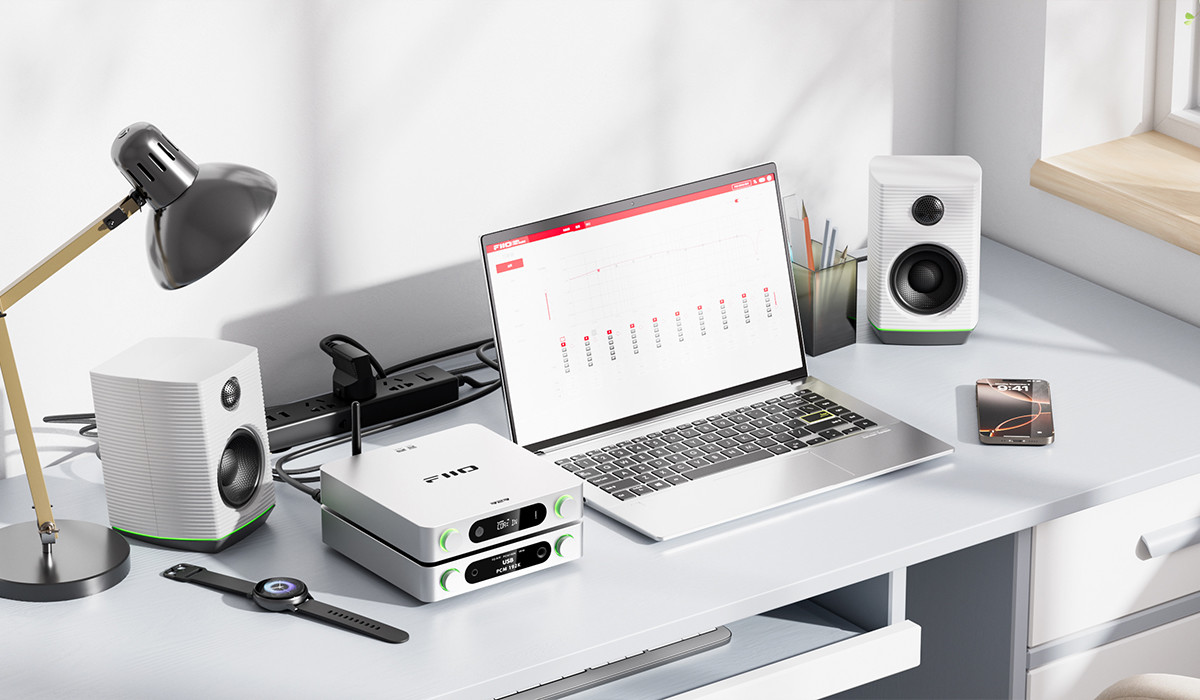 DAC Fiio BR15 R2R bluetooth Silver Resigilat