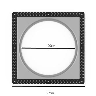 Bowers & Wilkins FPK 6SQ kit frame plaster