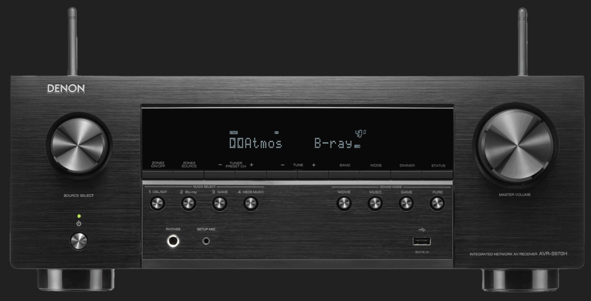 Receiver Denon AVR-S970H