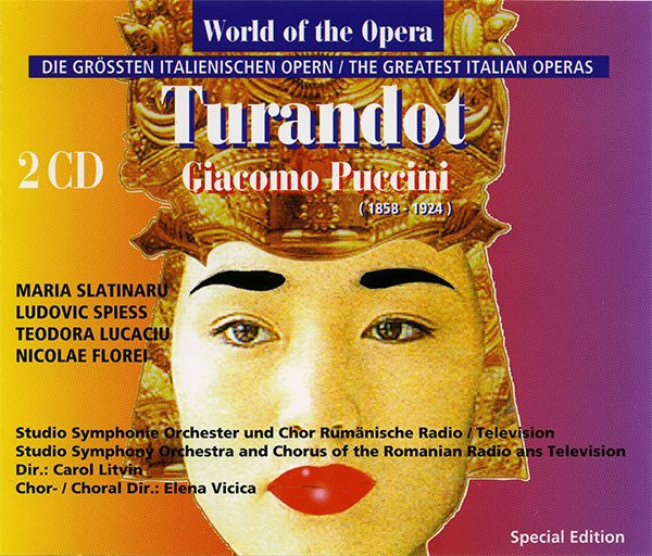 CD Electrecord Puccini - Turandot ( Slatinaru, Litvin )