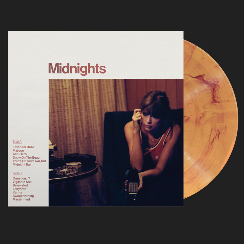 VINIL UNIVERSAL RECORDS Taylor Swift - Midnights (blood moon marbled)