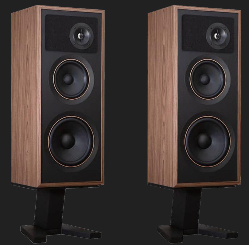 Boxe PSB Speakers Passif 50 Open-Graine Walnut Veneer