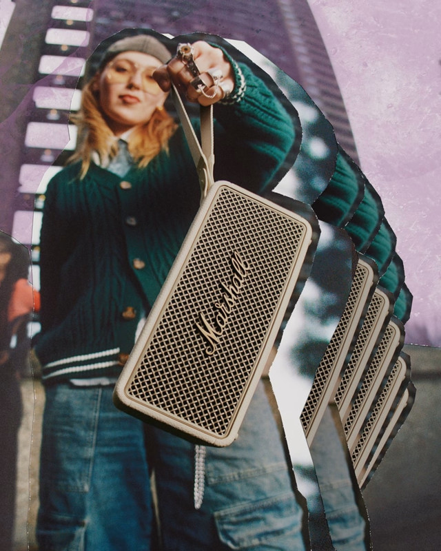 Boxe active Marshall Middleton II Bluetooth