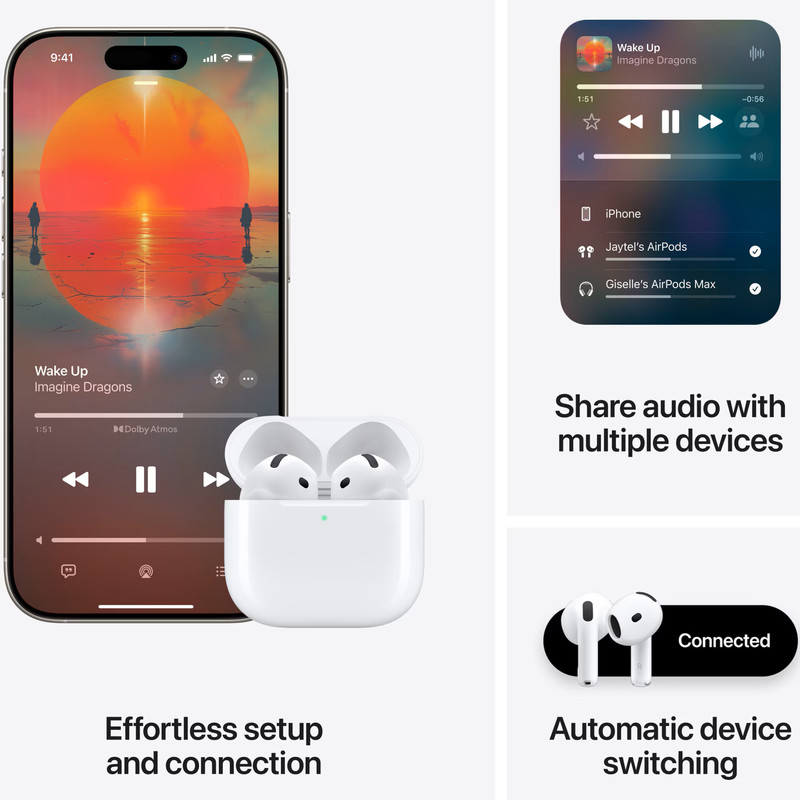 Casti Apple AirPods 4 USB-C