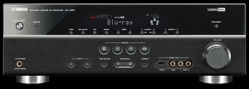 Receiver Yamaha RX-V667