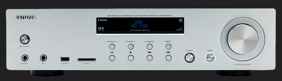 Amplificator Aiwa AMU-120BT All-In-One