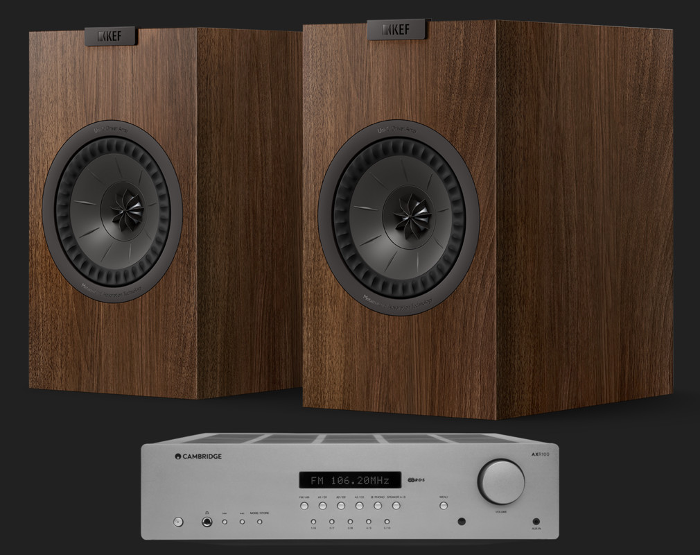 Pachet PROMO KEF Q1 Meta + Cambridge Audio AXR100