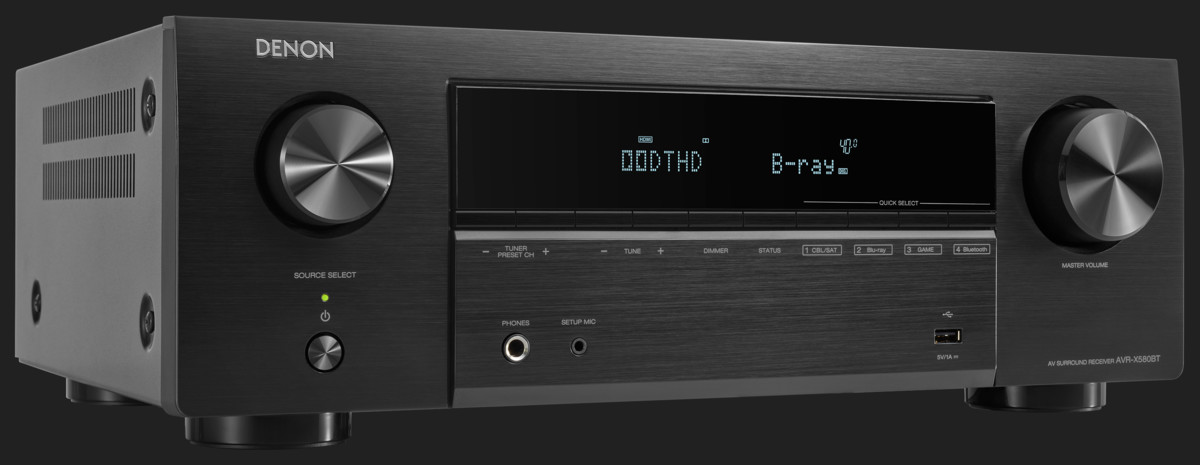 Receiver Denon AVR-X580BT