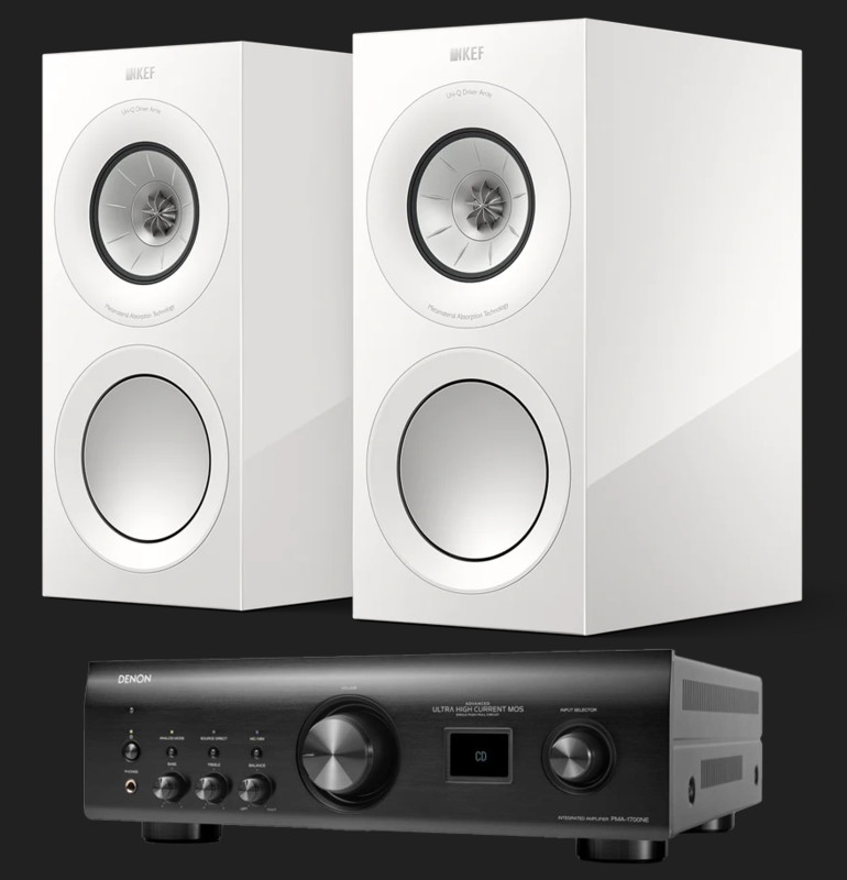 Pachet PROMO KEF R3 Meta + Denon PMA-1700NE