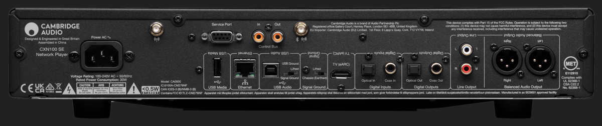 Cambridge Audio CXN100 SE Black Resigilat