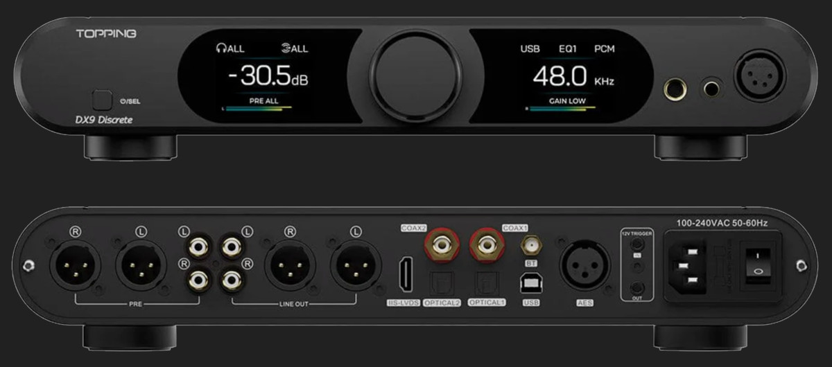 DAC Topping DX9 Discrete Resigilat