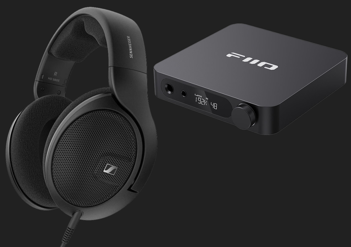 Pachet PROMO Sennheiser HD 560S + Fiio K11 R2R