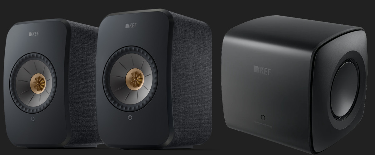 Pachet PROMO KEF LSX II + KEF KC62