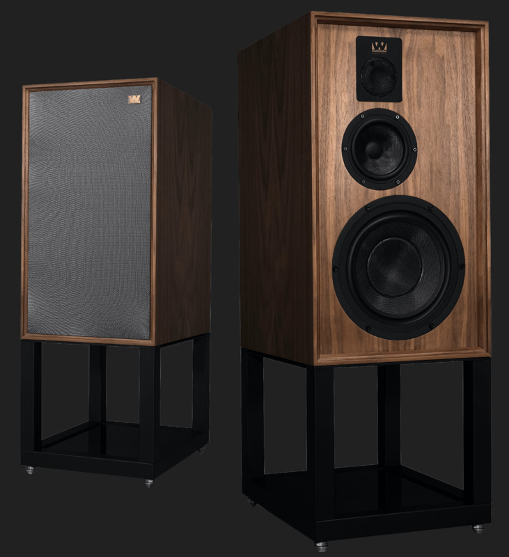 Boxe Wharfedale Dovedale with stand Walnut