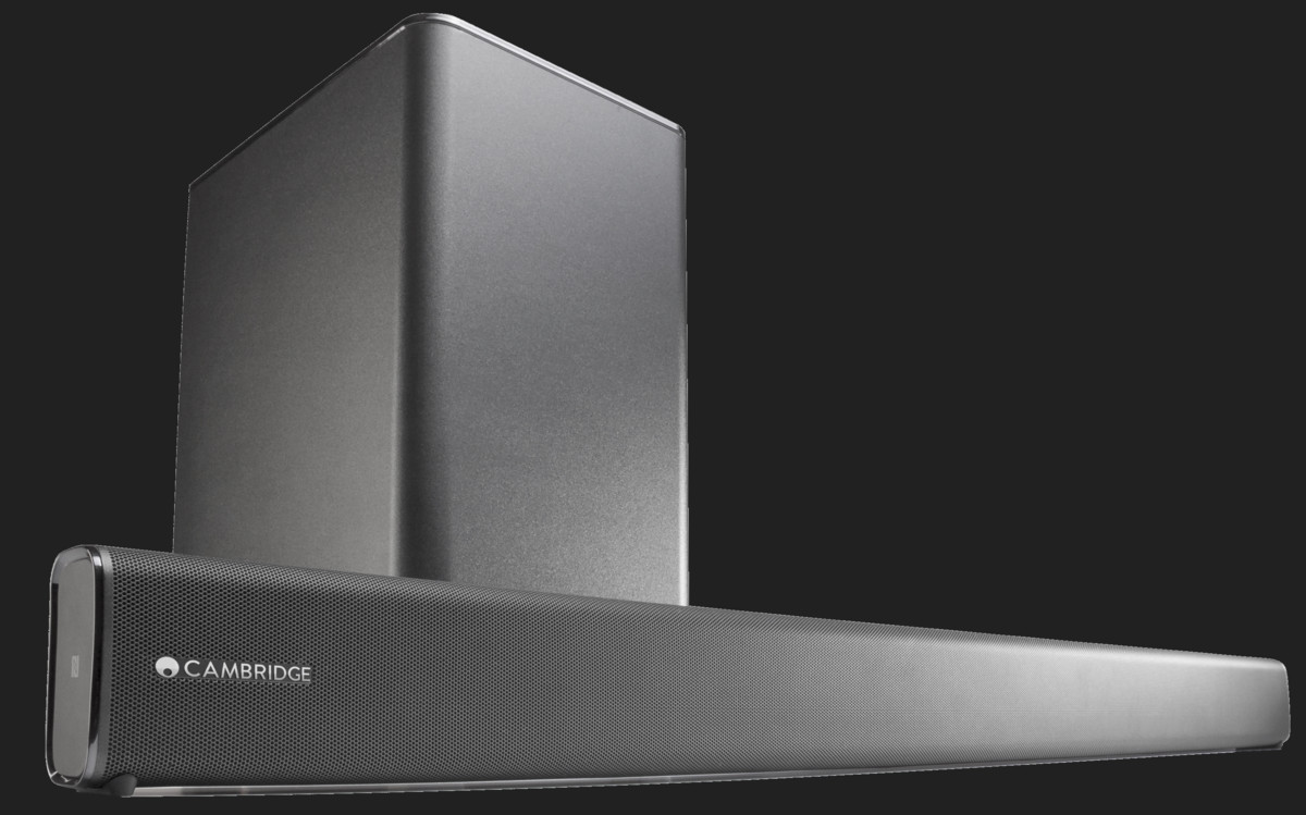  Soundbar Cambridge Audio TVB2,  Subwoofer Wireless, Bluetooth si NFC, 120 W