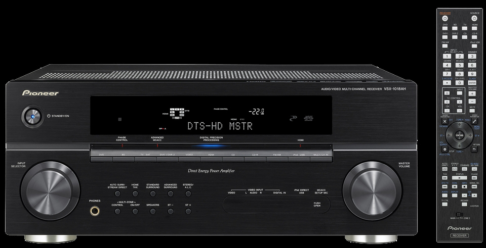 Receiver Pioneer VSX-1018AH-K