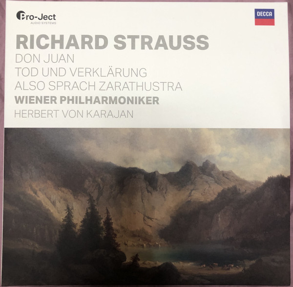 VINIL ProJect Strauss - Don Juan, Tod und Verklarung, Also Sprach Zaratustra (Karajan, Wiener), ed. audiofila