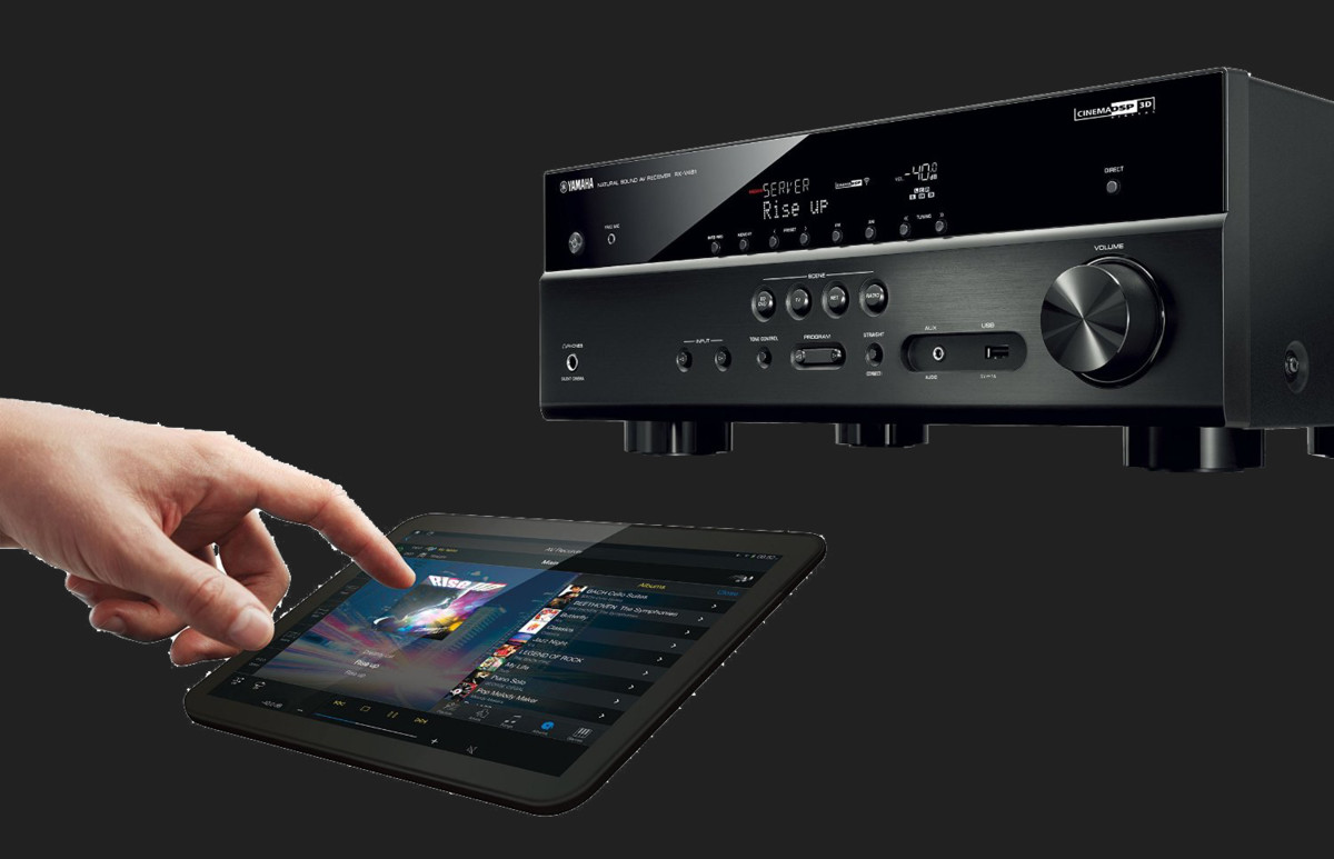 Receiver Yamaha MusicCast  RX-V481