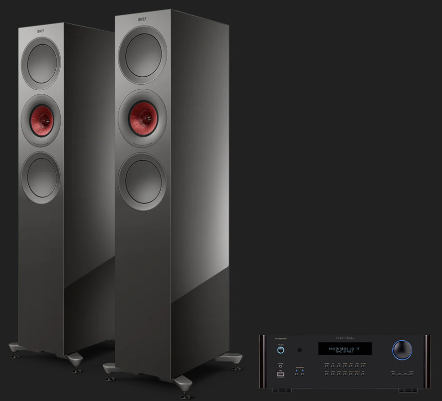 Pachet PROMO KEF R7 Meta + RA-1592 MK II