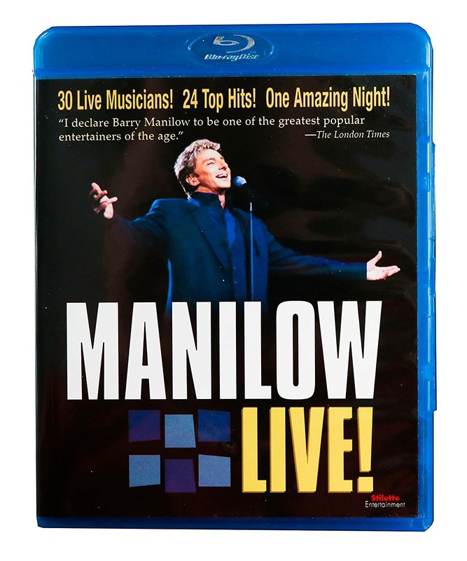 BLURAY UNIVERSAL RECORDS Barry Manilow Live 