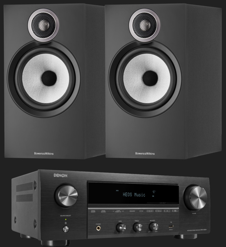 Pachet PROMO Bowers & Wilkins 606 S3 + Denon DRA-900H