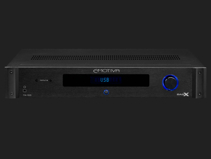  Amplificator Emotiva - BasX TA-­100 Stereo Amp/DAC/Tuner/Preamp