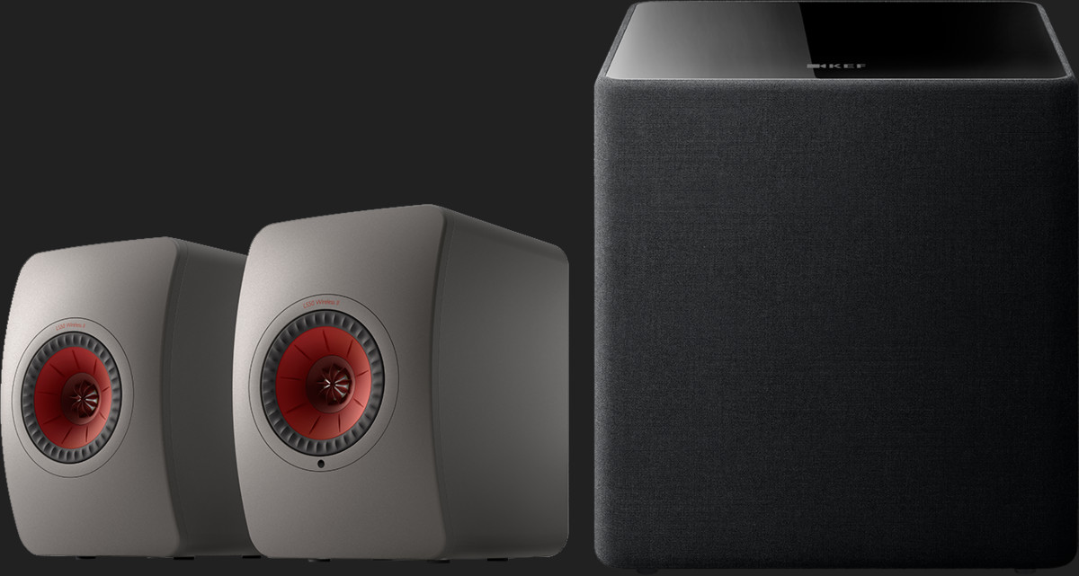 Pachet PROMO KEF LS50 Wireless II + KEF Kube 12 MIE