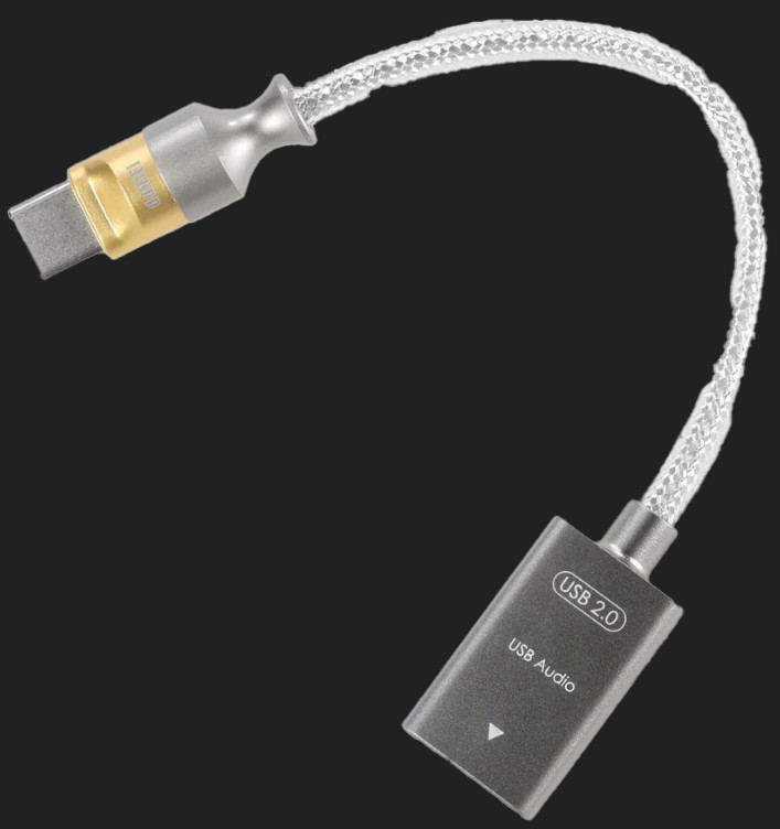 DD HiFi TC07F USB-C la USB-A OTG