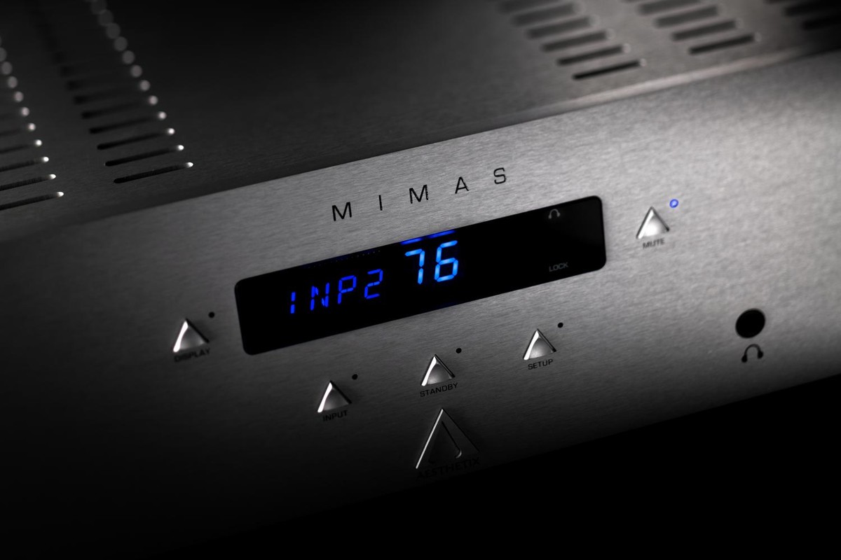 Amplificator Aesthetix Mimas Black Resigilat