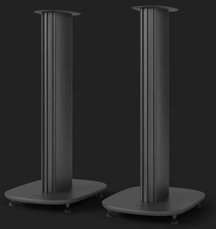 KEF LS-Luxe Floor Stand Slate Grey