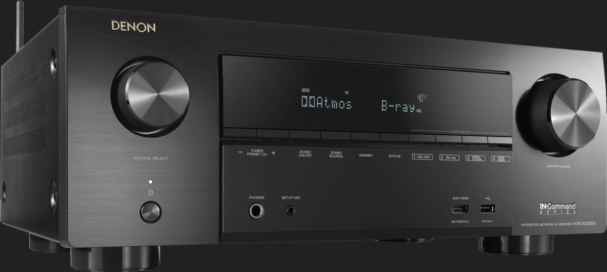 AV Receiver Denon AVR-X2500H la AVstore.ro