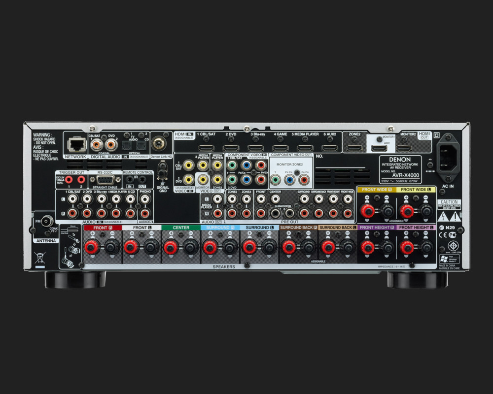 Receiver Denon AVR-X4000 la AVstore.ro