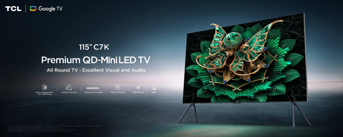 TV TCL 115C7K