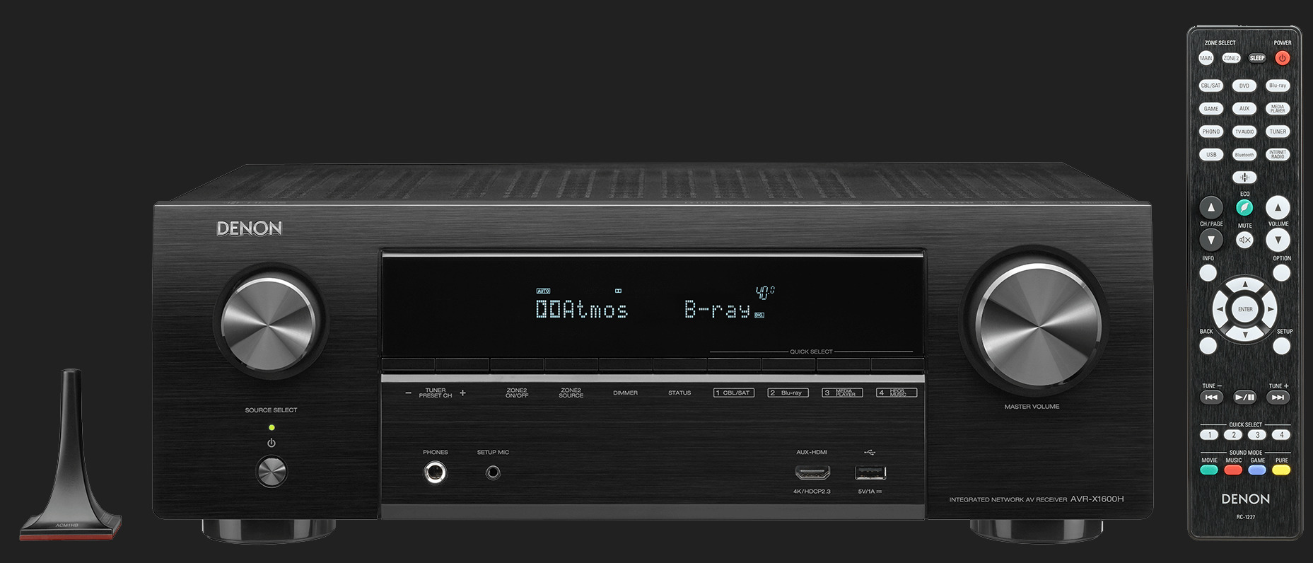 Receiver Denon AVR-X1600H la AVstore.ro