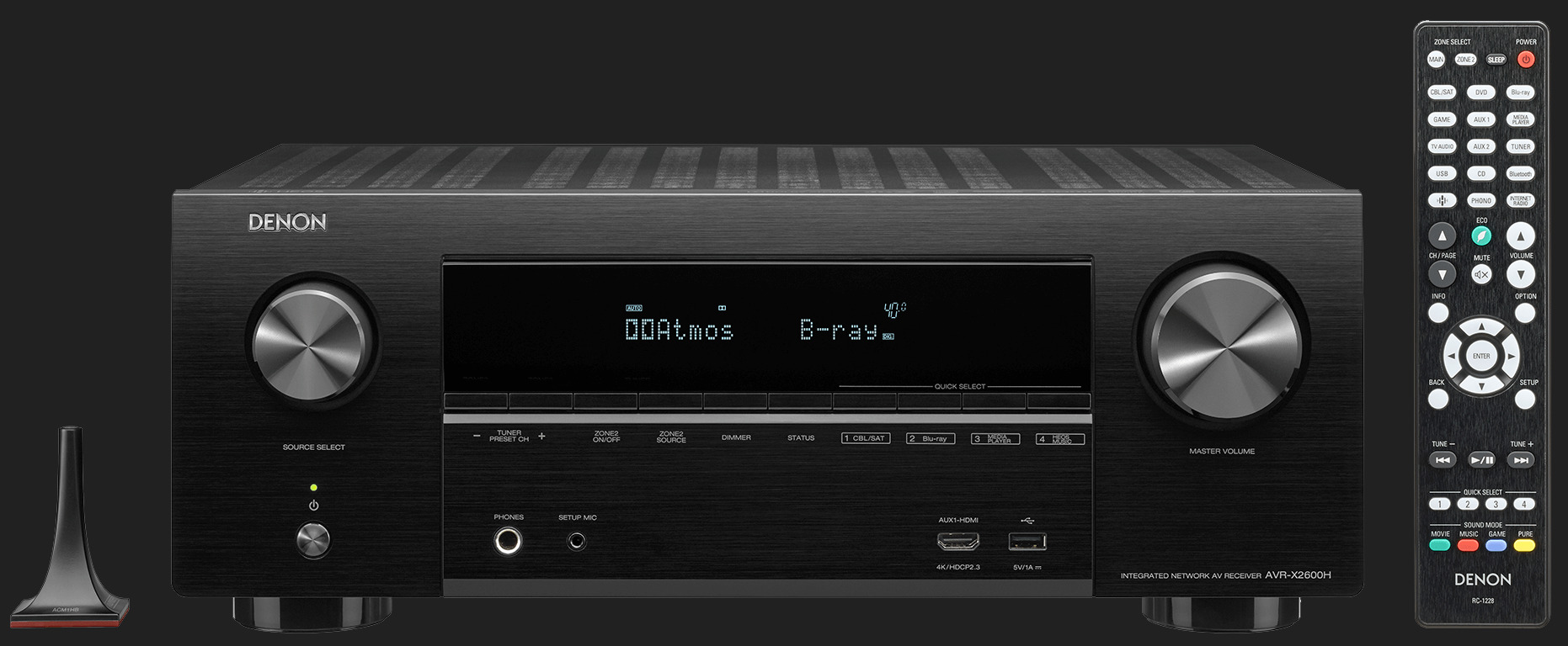 Receiver Denon AVR-X2600H la AVstore.ro