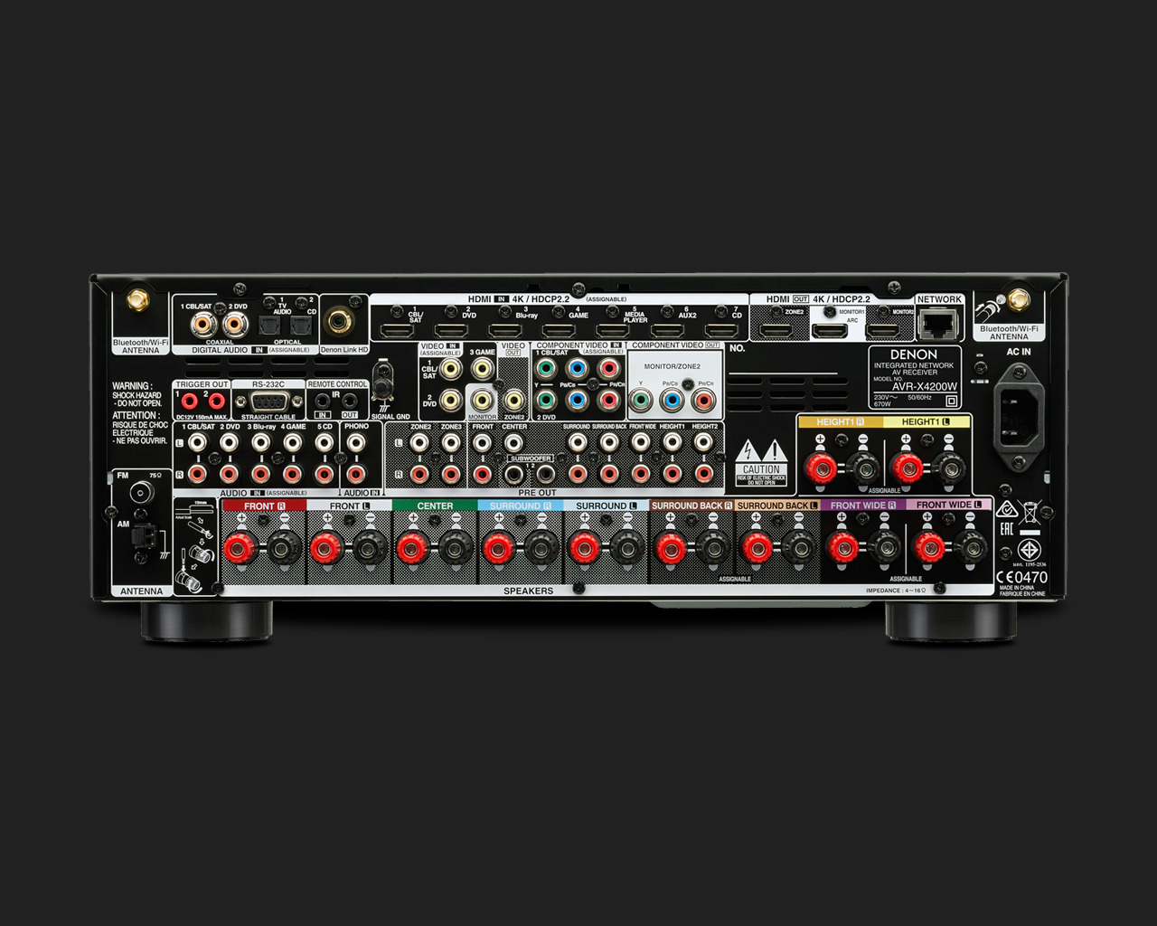 Receiver Denon AVR-X4200W la AVstore.ro