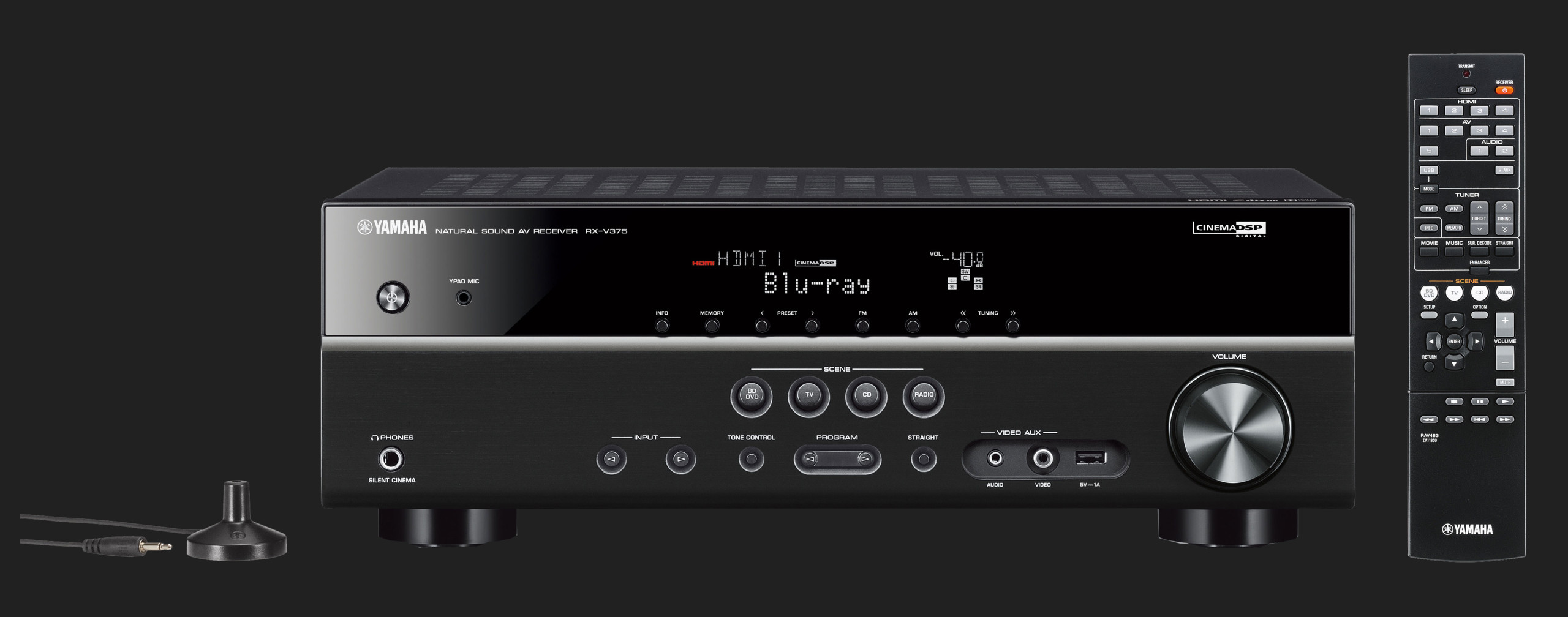 Receiver Yamaha RX-V375 la AVstore.ro