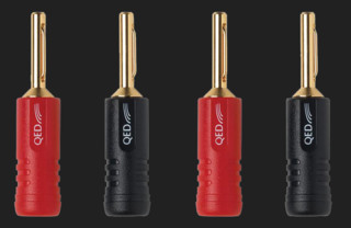 Banane ScrewLoc ABS 4mm Plug 2RED 2BLK