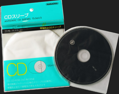 Nagaoka TS561/3 Anti-Static Inner CD Sleeves la AVstore.ro