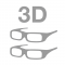 3D Glasses Icons x2