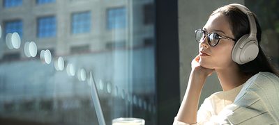 Imagine cu CĂȘTI WIRELESS CU ANULARE DIGITALĂ A ZGOMOTULUI WH-1000XM3