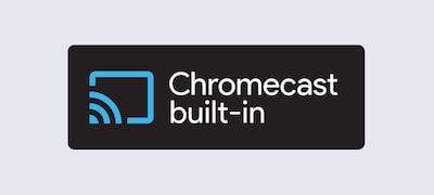 Siglă pentru Chromecast built-in